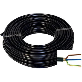 Emskabel Erdkabel NYY-J 3 x 2,5 mm2 25 m Schwarz