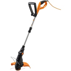 WORX WG119E Rasentrimmer 550W – Rasen Schneider mit 2-in-1 Funktion: Trimmen & Kantenschneiden – Inkl. Zusatzhandgriff, Schutzbügel & Sicherheitsschutz