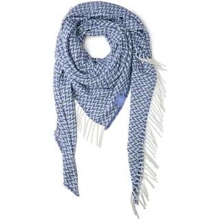 Street One Gemustertes Dreieckstuch frosted blue A