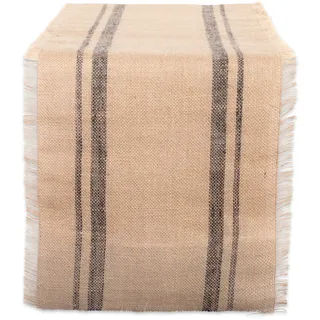 DII Küchentischplatte, Jute, grau, Tischläufer, 14 x 108 cm