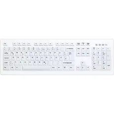 Bild von AK-C8100 Tastatur, Büro RF Wireless, Weiß