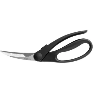Fiskars Geflügelschere Edelstahl 23 cm Schwarz/Silber