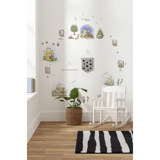 KOMAR Deko-Sticker Pooh Adventures 50 x 70 cm