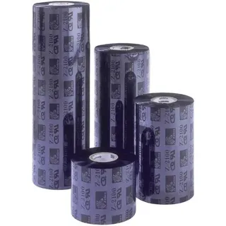 Zebra ZipShip 2300 Thermotransfer-Rolle Etikettendrucker Wachs 33 mm 74 m Schwarz 12 St. 02300GS033