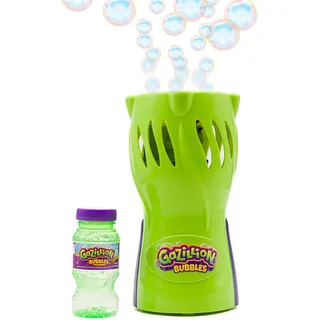 Gazillion Bubble Flare Machine - Seifenblasenmaschine & 113ml Lösung | Feuerwerk Wunderkerze Sounds & LED-Lichter Outdoor Spielzeug & Geschenke Party Zubehör | Jungen & Mädchen im Alter von 3+