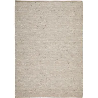 Linea Natura Handwebteppich , Beige , Textil , Steinoptik , rechteckig , 70x130 cm , Care & Fair, Handmade in India , in verschiedenen Größen erhältlich, leicht zusammenrollbar , Teppiche und Böden, Teppiche, Webteppiche