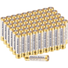 CICMOD Alkaline Batterie AAA, 60 Stück Longlife Batterien 1.5V LR03 Alkalibatterien AAA Alkaline Batterien Auslaufsicher