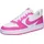 Court Borough Low Recraft Kids Laser Fuchsia / White 38