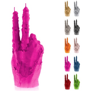 Candellana Zombie Deko Kerze - Zombie Hand Deko - Halloween Deko Hand - Gothic Deko - Grunge Deko Kerze - Heavy Metal Deko - Grunge Room Decor Zombie Hand PEACE