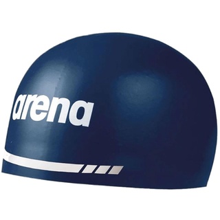 ARENA Unisex Jugend 3D Soft Schwimmhaube, Navy, XL