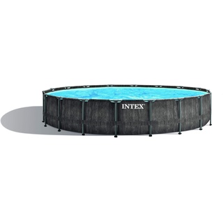 Intex Greywood Prism Frame Pool Set 549 x 122 cm inkl. Filterpumpe