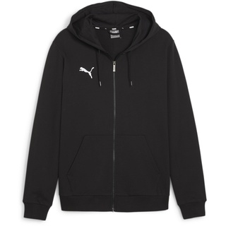 Puma Herren Teamgoal Casuals Hooded Jacket Sweat, Puma Black-puma White, 3XL EU