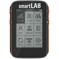 smartLAB bike1 GPS-Fahrrad-Computer mit ANT+ & Bluetooth für Radsport | Großer 2,4 Zoll LCD Display | Fahrradcomputer mit Kilometerzähler Fahrradtacho