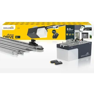 Schellenberg Garagentorantrieb Smart Drive M 8 m2 schwarz