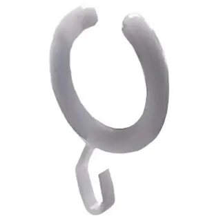 Emco 358713900 Duschvorhangringe System 2 10-er set, weiß