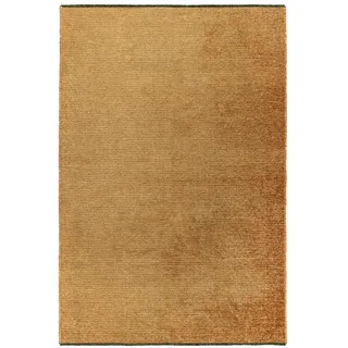 OBSESSION "En Vogue 400", gold (goldgelb), B:150cm H:8mm L:230cm, Polyester, Teppiche, Teppich, Uni Farben, leichte Struktur, In- und Outdoor geeignet, waschbar,