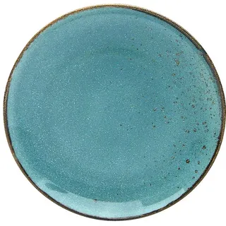 CreaTable Dessertteller Nature Collection 21 cm blau 6er Set