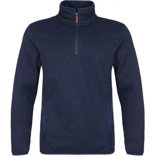 Fort - Easton Pullover - Small - Navy Fleece - Viertelreißverschluss - Reißverschlusstaschen - Bequem & strapazierfähig - Arbeitsfleece - Herren Fleece Pullover - Winter Workwear