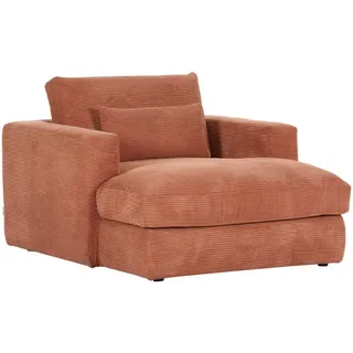 Landscape Xxl-Sessel , Orange , Textil , Füllung: Polyester,Polyester , 120x67x140 cm , Made in Eu , Stoffauswahl , Wohnzimmer, Sessel, XXL-Sessel