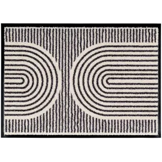 Schöner Wohnen Fußmatte Bellevue, Creme, - rutschfeste Sauberlaufmatte robust - Fussmatte Haustür - Türmatte waschbar bei 30°C