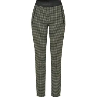 Bundfaltenhose für Damen - Grün