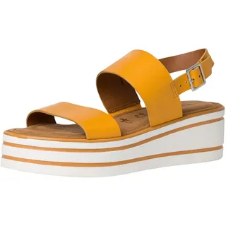 Tamaris Damen 1-1-28330-26 Sandale, Flip-Flop, mango, 38 EU