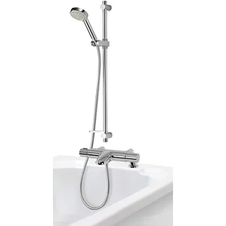 Aqualisa MD110BSM Mischbatterie für Badewanne und Dusche, Chrome, 1