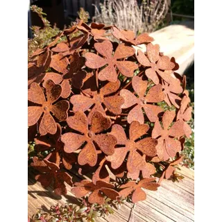 Edelrost Blume Hortensie Hortensie - 22 cm