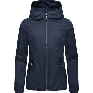 Winterjacke RAGWEAR "Winterjacke Dizzie Warm", Damen, Gr. XL, blau (navy), Obermaterial: 100% Polyester PES.  Obermaterial: Futter: 100% Polyester PES. 100% Polyester PES., Jacken Winterjacke