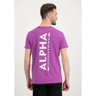 Alpha Industries T-Shirt »Alpha Industries Men - T-Shirts Backprint T«, pink