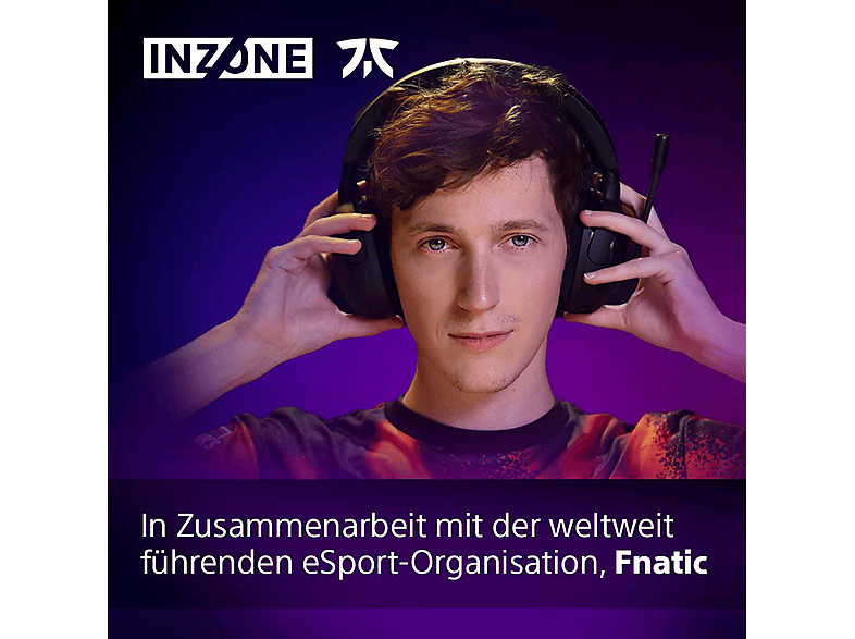 Bild von Inzone H5 (Kabellos), Gaming Headset Schwarz