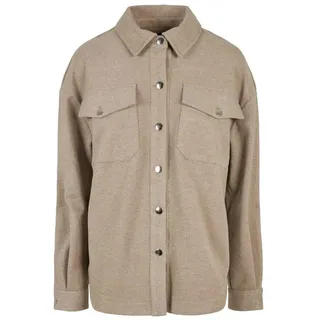 URBAN CLASSICS Ladies Classic Overshirt lighttaupe M