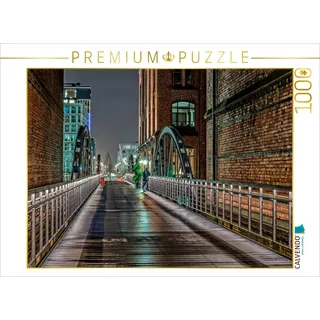 Calvendo Puzzle Kibbelsteg Hamburg | 1000 Teile Lege-Größe 64x48cm Foto-Puzzle für glückliche Stunden
