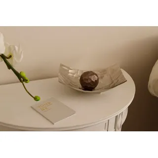 Myflair Möbel & Accessoires Dekoschale »Jasmin, silber« silberfarben, silberfarben