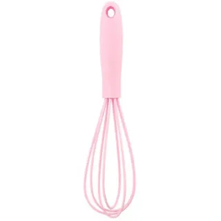 AKUYAO Schneebesen silikon, Mini schneebesen, Schneebesen, Schneebesen klein, Kleiner schneebesen, Whisk, Beating, Frothing and Stirring (rosa)