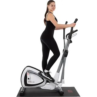 Crosstrainer-Ergometer "CT 1000 (mit/ohne Unterlegmatte)" Gr. 2, weiß, MOTIVE FITNESS BY U.N.O., Crosstrainer, Kinder, mit Unterlegmatte, Crosstrainer-Ergometer, 120 kg max. Benutzergewicht, 24 Widerstandsstufen, B:62cm H:146cm L:119cm