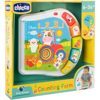Chicco Zahlen Farmbuch bunt