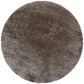 Brilliant 4200 Hochflorteppich 120 cm taupe