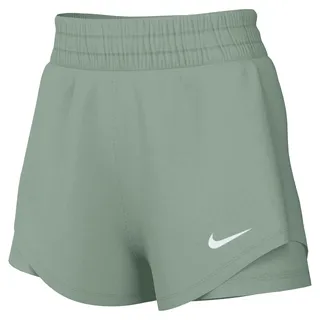 Nike Damen Shorts High-Waisted 3  2-in-1 Dri-FIT Trainingshort DX6016-007 S - Steam/White - S