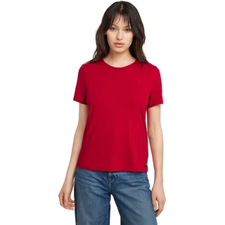 G-Star Damen Overdyed Front Seam Top, Rot (Baron D24499-4107-1828), S