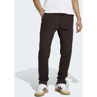 Sporthose ADIDAS ORIGINALS "BECKENBAUER", Herren, Gr. XXL, N-Gr, aurora coffee, sandy pink, normal, gr., Obermaterial: 52% Baumwolle, 48% Polyester, Hosen Sporthose