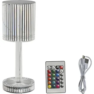 Tischlampe Home ESPRIT 8,5 x 8,5 x 23,5 cm - Bunt