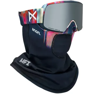 Anon M6s Skibrille - glitch lines/perceive sunny Onyx/CAT4