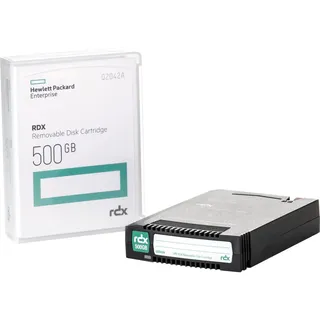 HP Hpe Wechselbare Rdx-festplattenkassette 500 Gb - Black