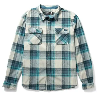 Salty Crew Swellter Polar Fleece Langarmhemd - Grey - M