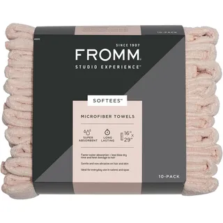 Fromm Softees Towels with Duraguard, Pink, 10pk by