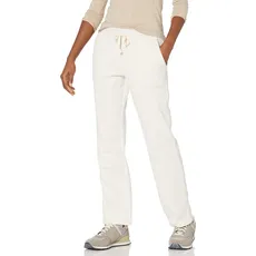 Amazon Essentials Damen Jogginghose aus Fleece mit geradem Bein (in großen Größen erhältlich), Haferbeige Meliert, XL
