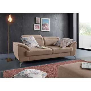 sit&more Couch 2,5-Sitzer beige