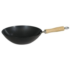 Swift Spice 27 cm großer Wok aus Carbonstahl mit Antihaftbeschichtung