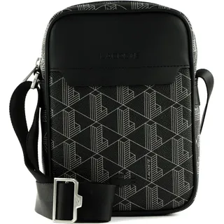 Lacoste The Blend - vertical Umhängetasche 21.5 cm (monogram noir gris) - Dunkelgrau